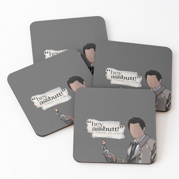Item preview, "Hey assbutt!" - Castiel designed and sold by Qistina Iskandar.