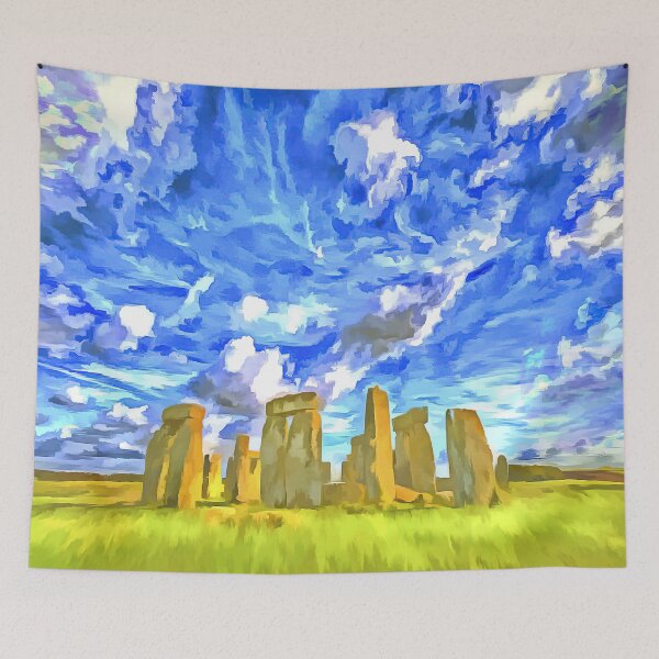 Item preview, Stonehenge Pop Art designed and sold by Londonimages.