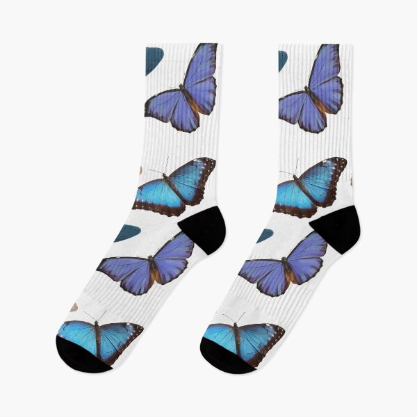 Item preview, Blue Pastel Monarch Butterfly Watercolor | pattern and pack designed and sold by Kinisis.