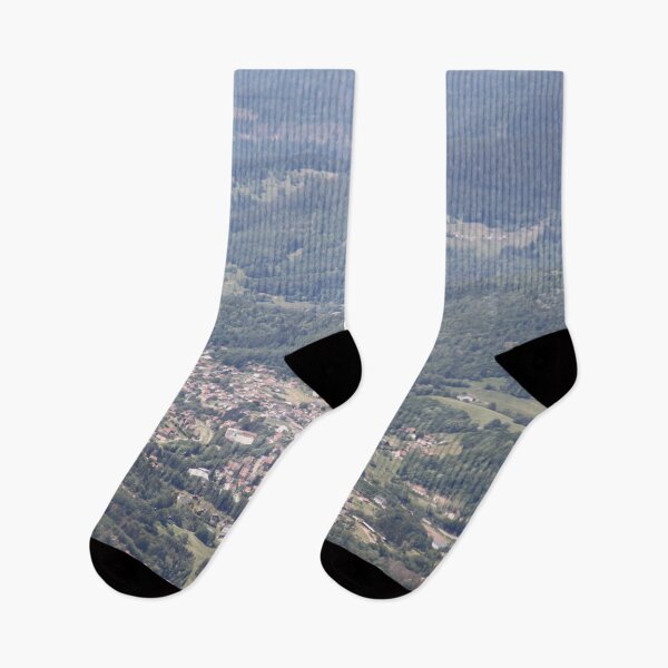 Item preview, Panoramic view of the valley from a medieval castle	 designed and sold by EstelleRossetti.