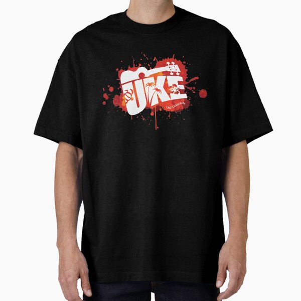 Uke Splatter Oversized T-Shirt