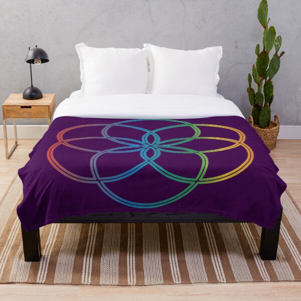 Seed of Life Throw Blanket