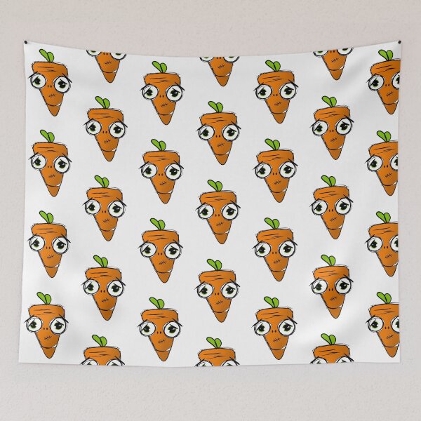 Item preview, Halloween orange cute carrot. designed and sold by Vnouk.