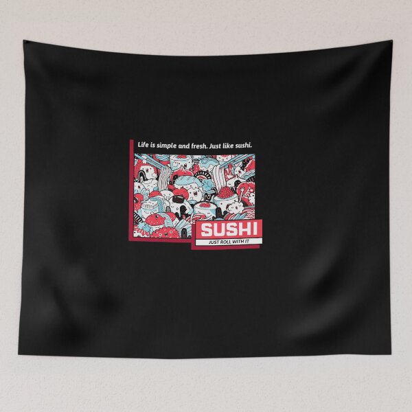 Item preview, Comic Sushi Abstract T Shirt Tee Gift Present designed and sold by Timcito.