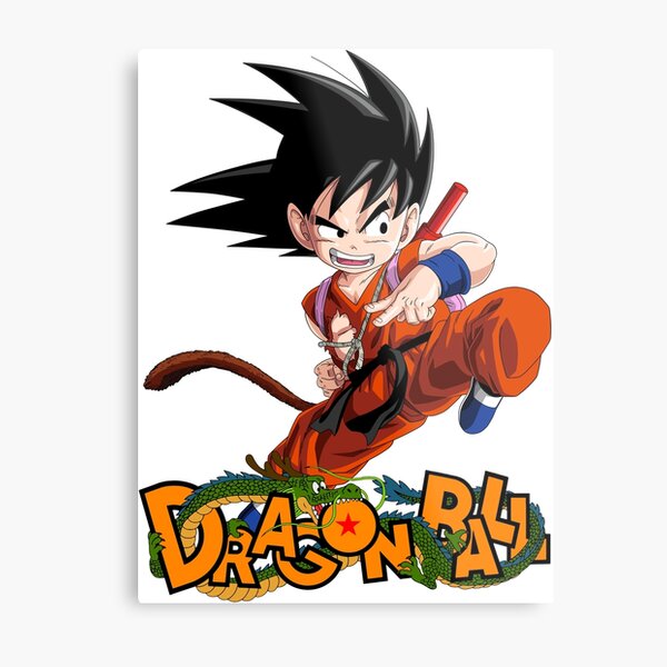 Adesivo Goku Criança Dragon Ball 10cmx15cm Geek Nerd Desenho