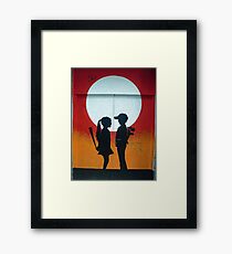 Not Quite Love Framed Print