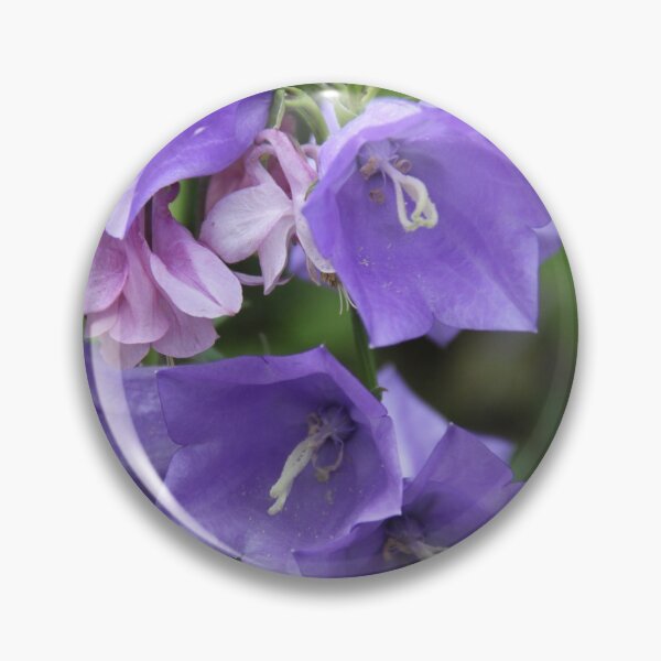 Item preview, Purple violet Campanula open spring wild flower	 designed and sold by EstelleRossetti.