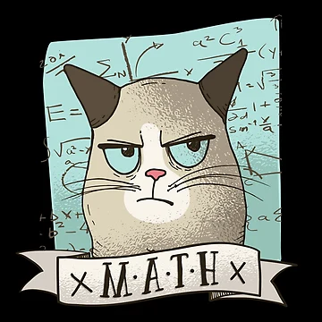 Artwork thumbnail, I Hate Math Cat by DavinciStore21