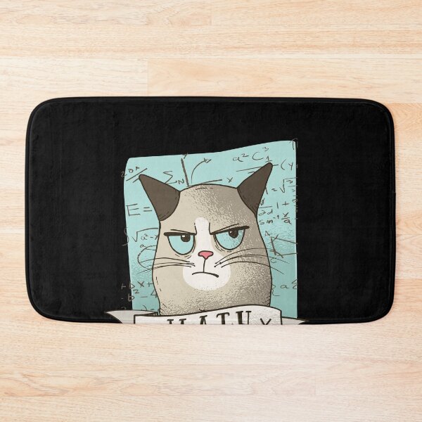 Item preview, I Hate Math Cat designed and sold by DavinciStore21.