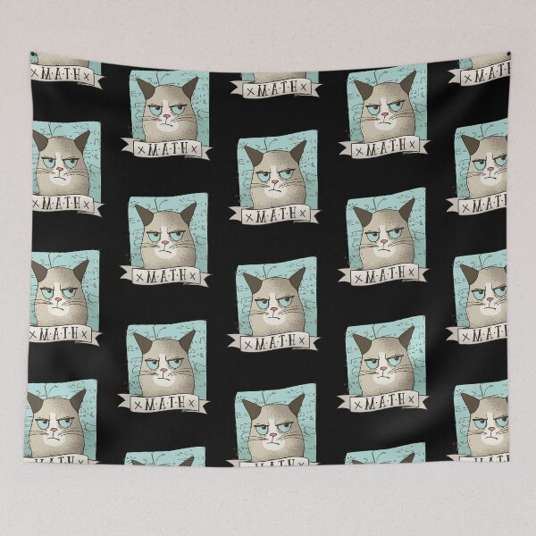 Item preview, I Hate Math Cat designed and sold by DavinciStore21.