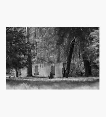 Joadja Ruins - Black And White Photographic Print