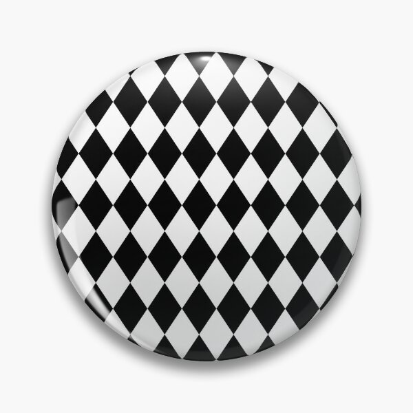Item preview, Diamond Pattern Elegant Geometry -Black and White- designed and sold by lematworks.