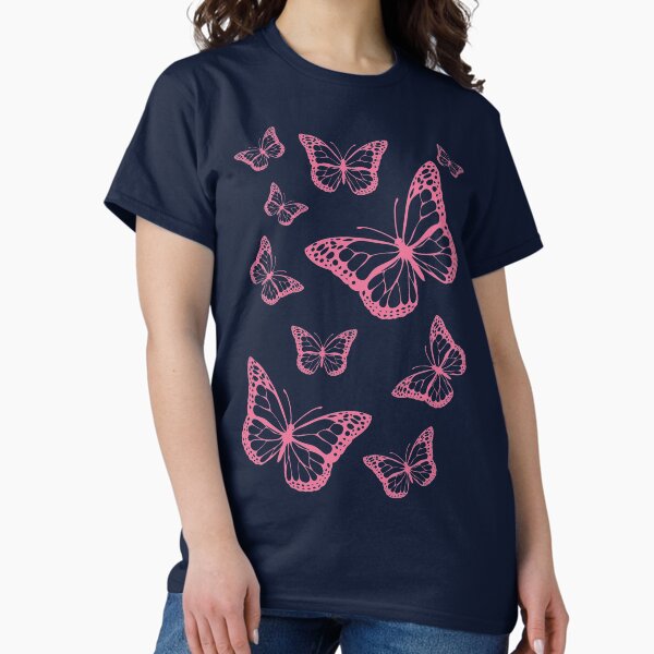 Item preview, monarch butterfly | butterflies pattern | pink designed and sold by Kinisis.