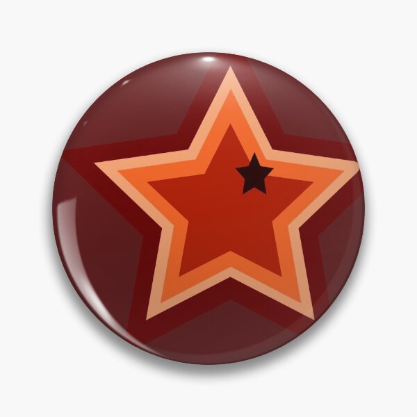 Item preview, Retro vintage stars colors (red background) designed and sold by Joie-et-Poesie.