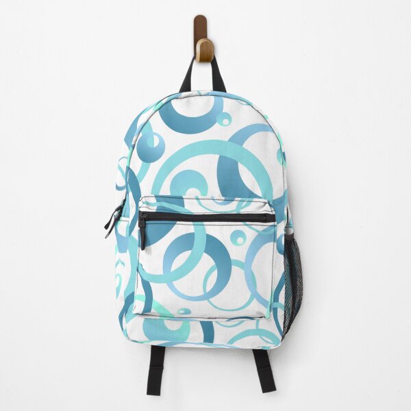 Item preview, Blue and Green Circle Pattern designed and sold by Eye on the Blueline.