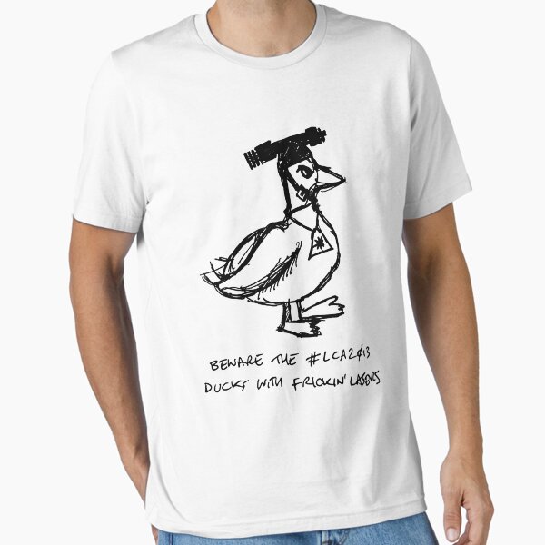 Beware the #lca2013 Ducks With Frickin' Lasers Essential T-Shirt
