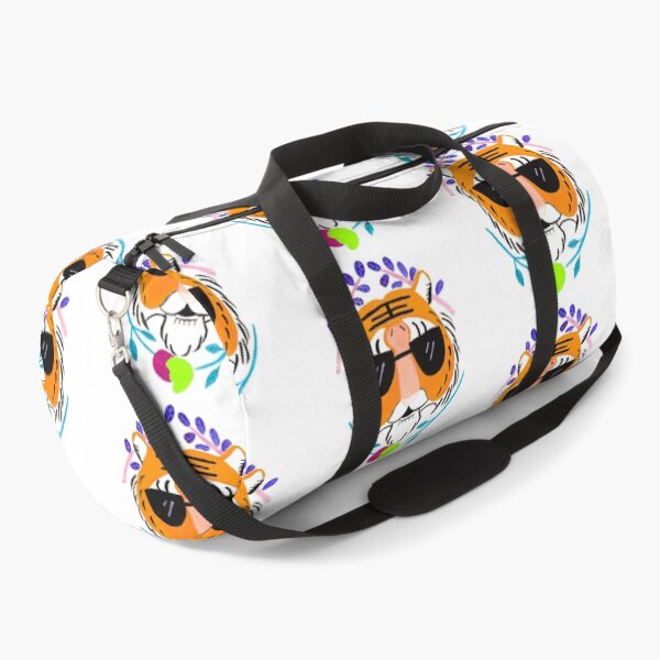 Item preview, Tigerhead and flowers (orange) designed and sold by LiceaGand.