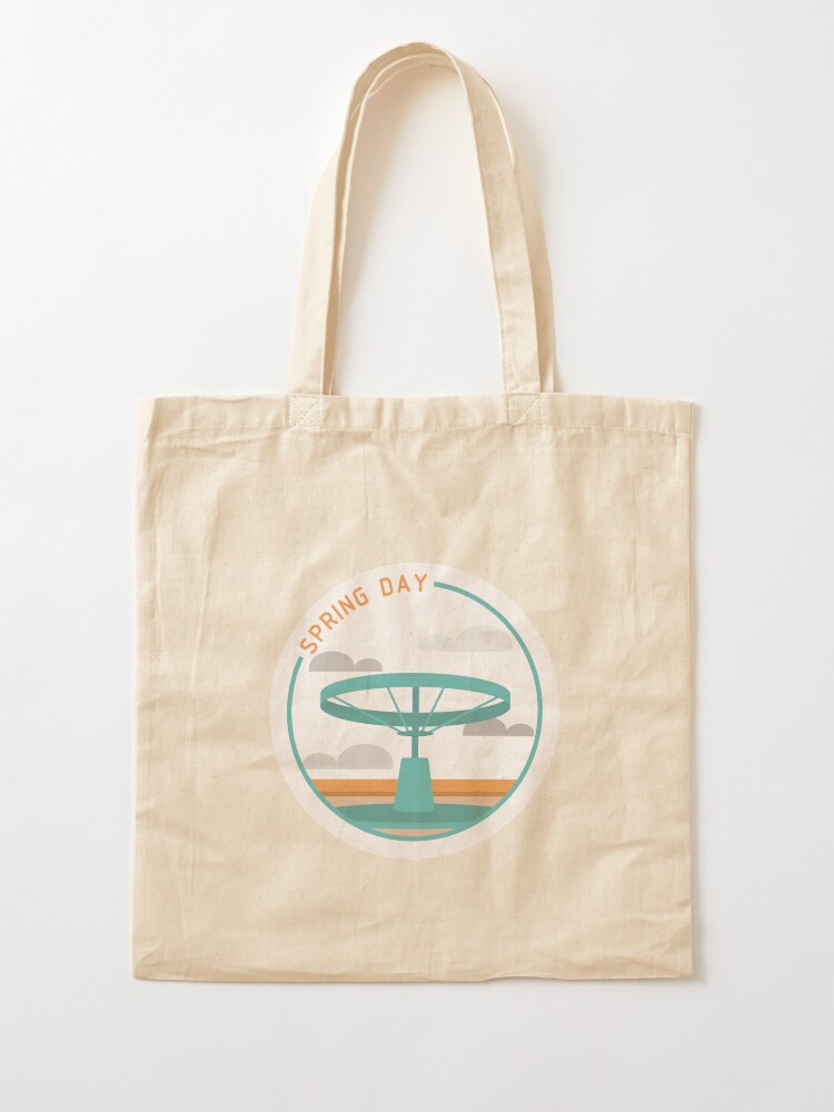 spring tote bag