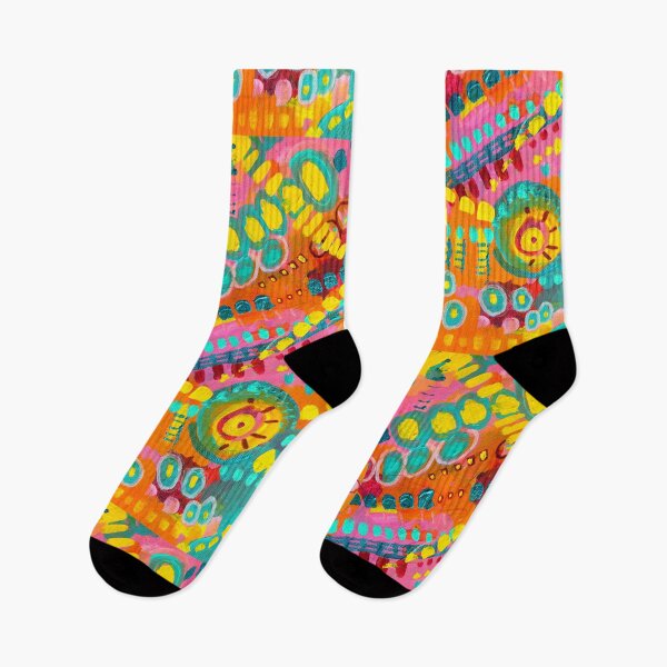 Item preview, Colorful Fiesta Hand Painted Pattern Design designed and sold by NancyMerkle.