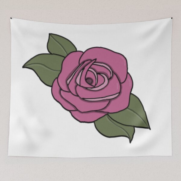 Item preview, Simple Pink Rose Design  designed and sold by Ellora  Roy.
