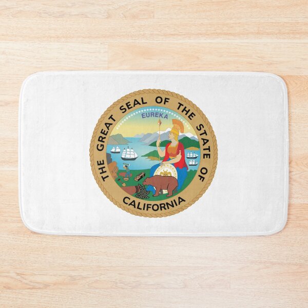 Item preview, California Badge The Great Seal Of The State of California designed and sold by TheGreekGuy.