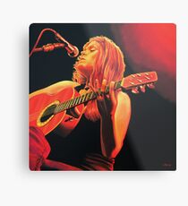 Lienzo metálico Pintura de Beth Hart