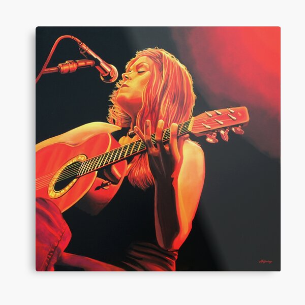 Beth Hart painting Metal Print