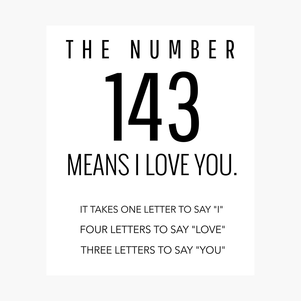 143 Mean Love