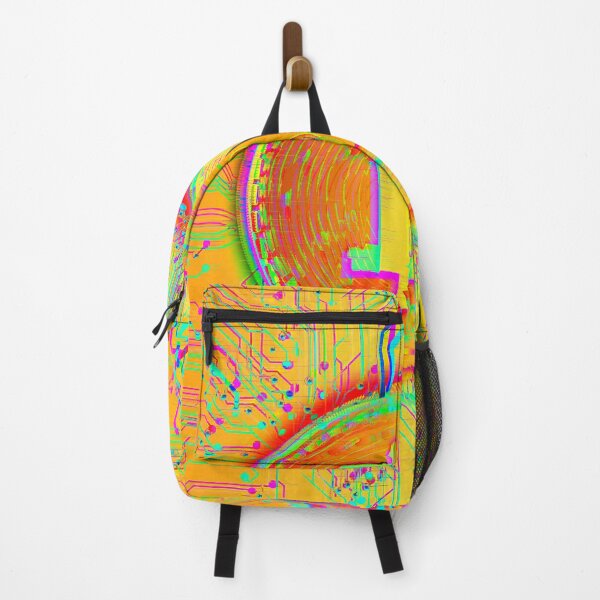 Item preview, Golden Bitcoin Glitch Art Design designed and sold by Dator.