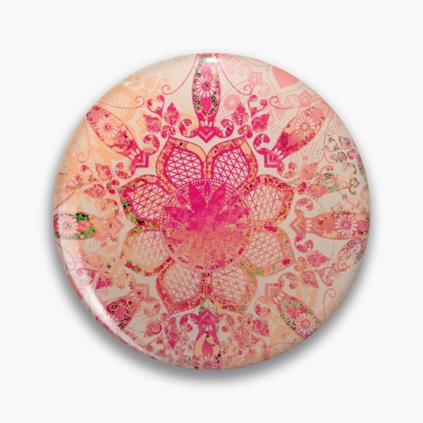 Item preview, Magical Mandala shades of salmon designed and sold by DarlingEliza.