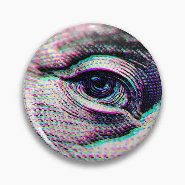 Item preview, Dramatic Dollar Glance - Vaporwave Design Wallpaper  designed and sold by Dator.