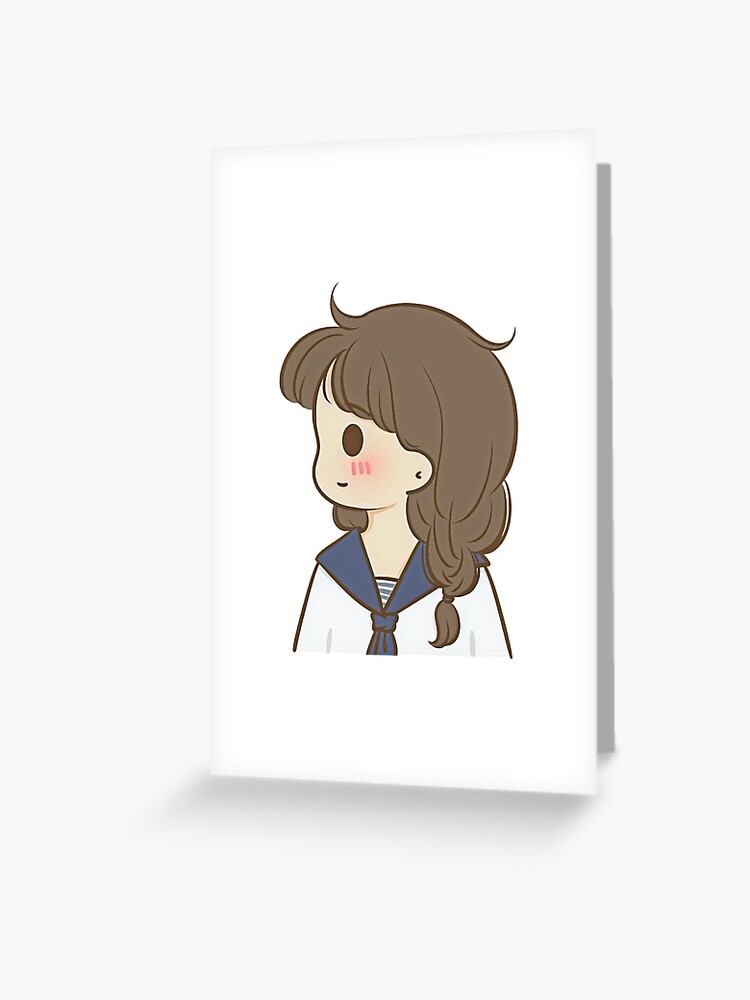 Anime Couple Greeting Cards for Sale