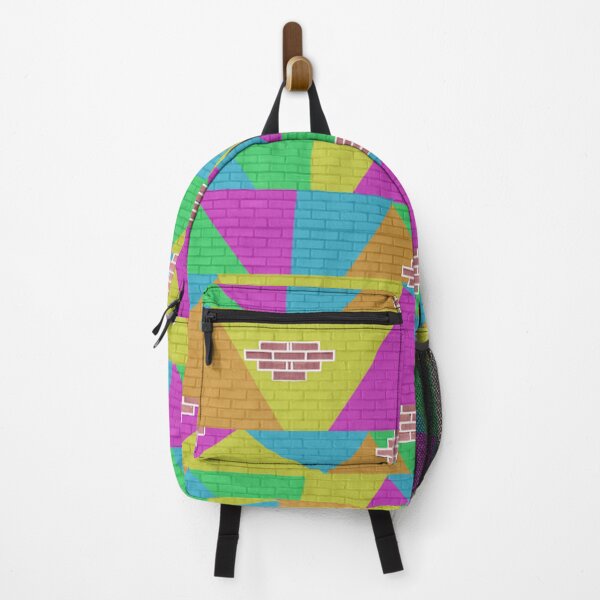 Item preview, Colorful brick pattern designs designed and sold by Toonskid.