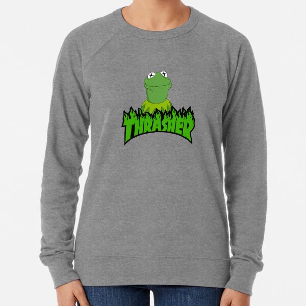 sk8r kermit Lightweight Sweatshirt