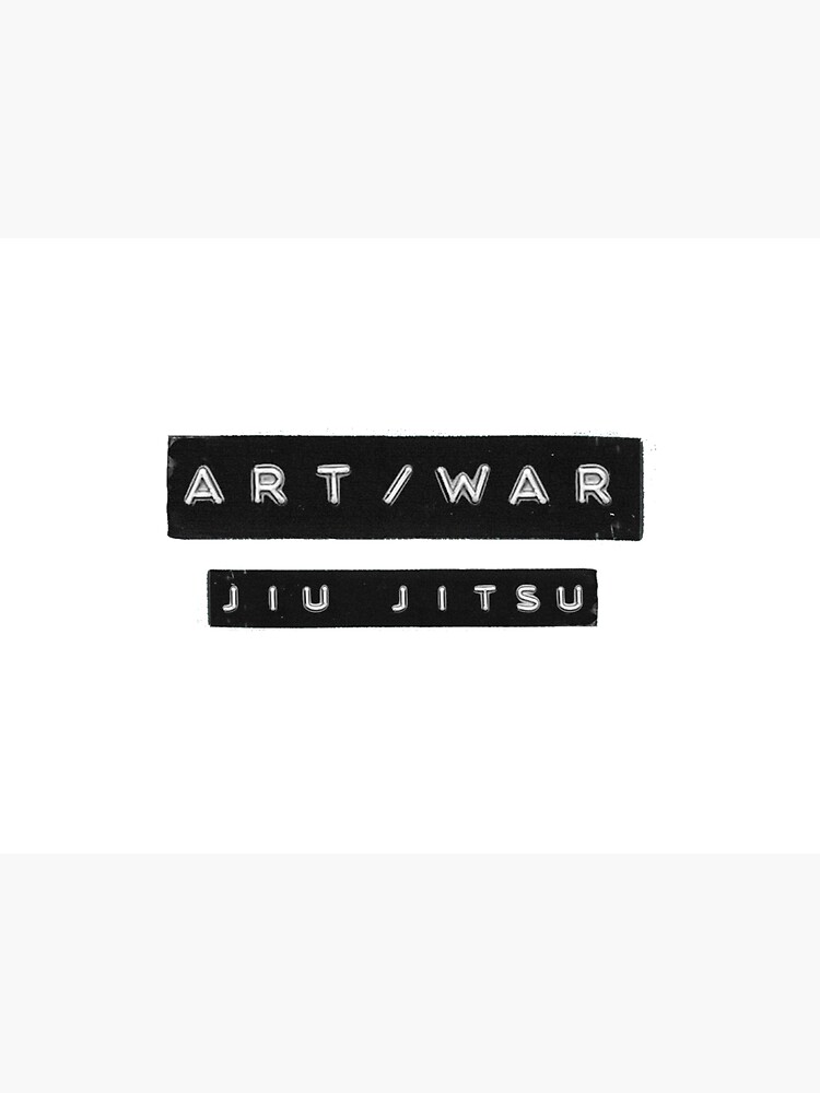 "Art / War Jiu Jitsu sticker" Sticker for Sale by ArtWarJiuJitsu