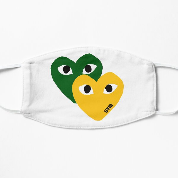 UVM Hearts Mask