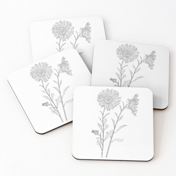 Item preview, Flower Sketch designed and sold by SoulRising.
