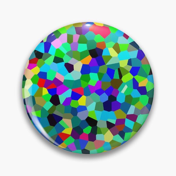 Item preview, Colourful Extreme Random 2d Polygonized Pixel Pattern designed and sold by Dator.