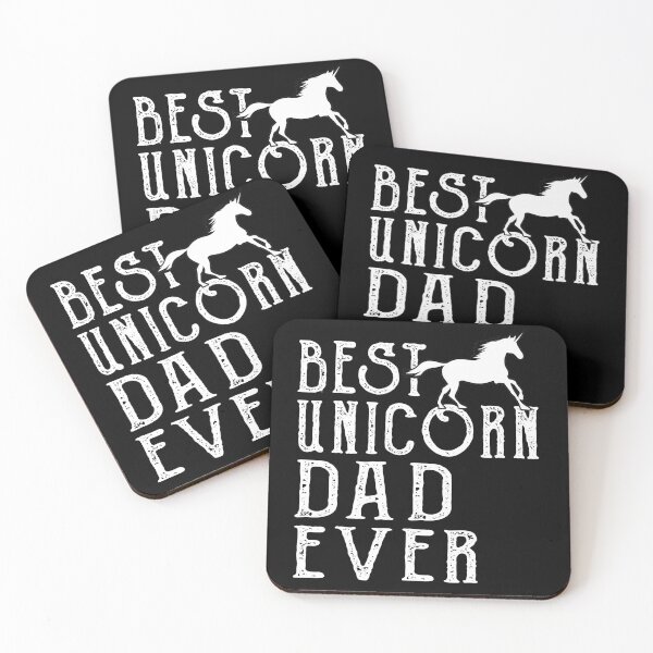 Item preview, Best Unicorn Dad Ever  designed and sold by meedTee.