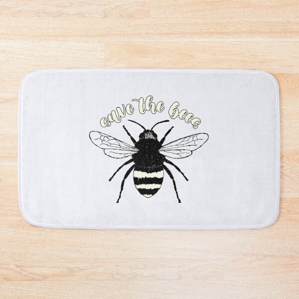 Item preview, Hand Drawn Save The Bees Sticker designed and sold by kayleeoconnor.