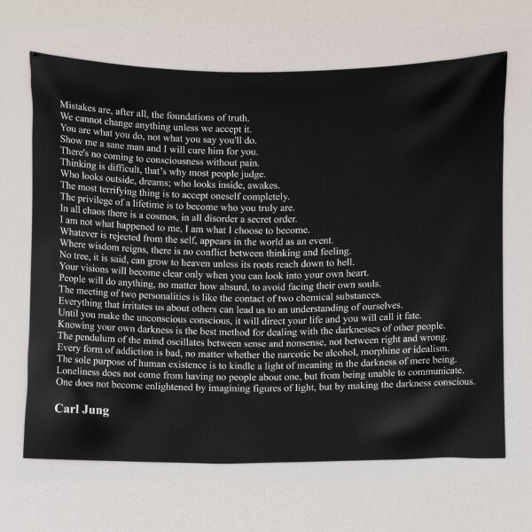 Item preview, Carl Jung Quotes designed and sold by Miguel Queiruga.