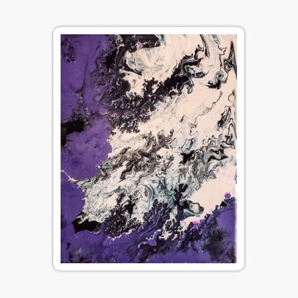 Free Pour Skull Sticker