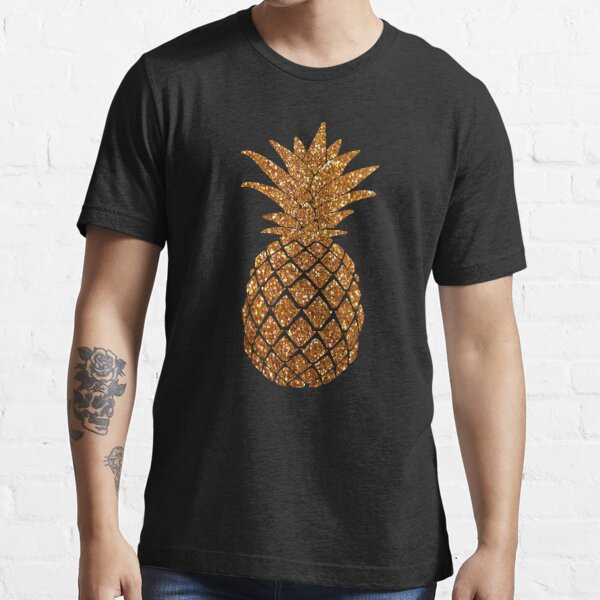 gold pineapple shirt