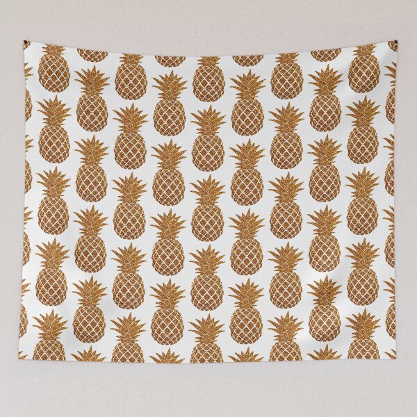 Item preview, Golden Pineapple (White) designed and sold by mydoodlesateme.
