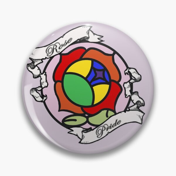 Item preview, Rose Pride Gay designed and sold by TrotLOeilArt.