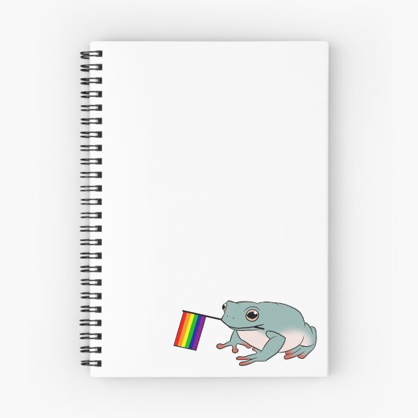 Item preview, Rainbow Pride Flag Frog designed and sold by hawth-art.