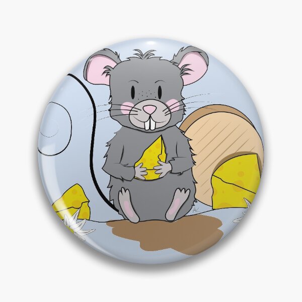 Item preview, Mouse with cheese designed and sold by iCraftCafe.