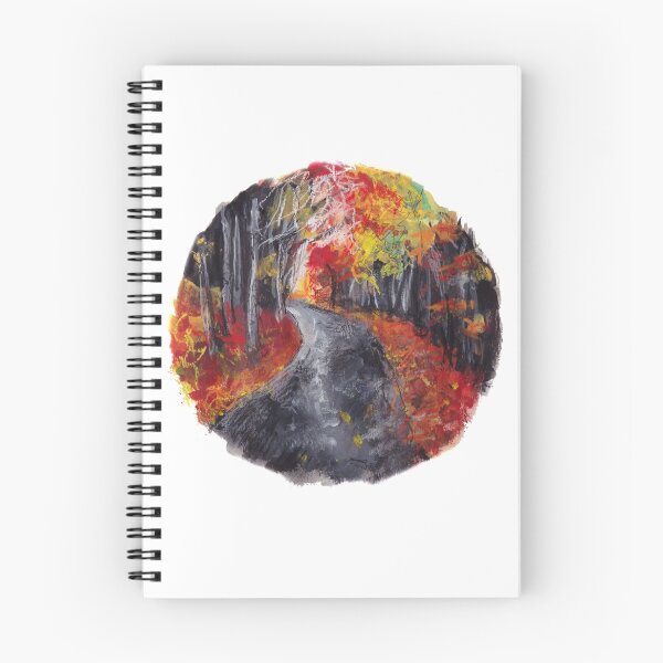 Item preview, autumn path nature circle designed and sold by dianalea.