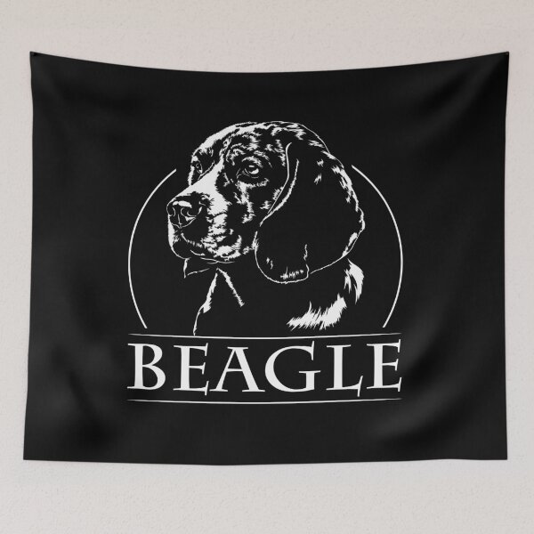 Item preview, Beagle dog canine portrait designed and sold by dogarts.