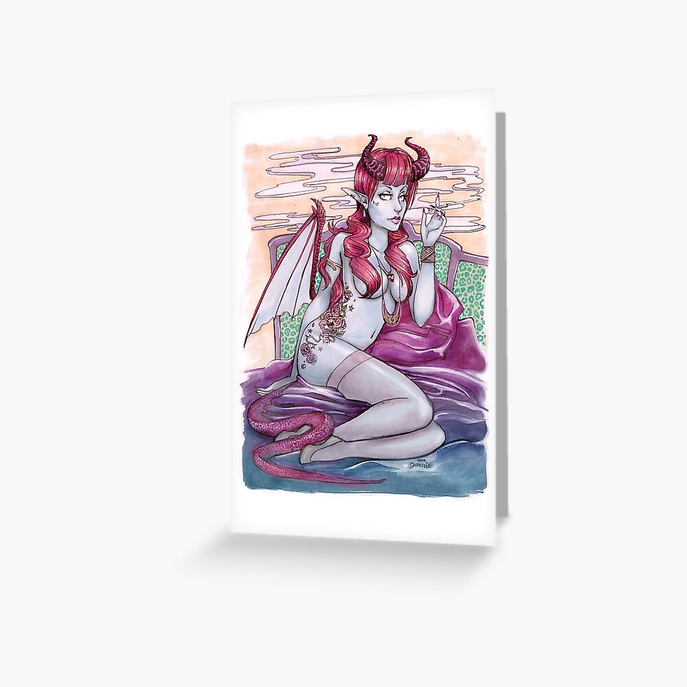 Item preview, Greeting Card designed and sold by Sabtastic.